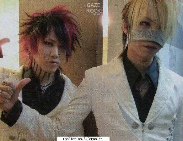 the gazette ehee =p~ mai pune eu` reita doi ))` 