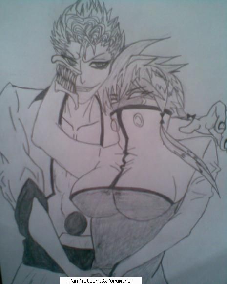 Desene - Halibel x Grimmjow - Fan Art.