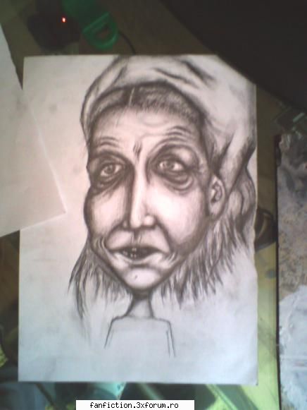 Desene - baba .. adica pardoooon .. draga mea vecina :)) - Fan Art.