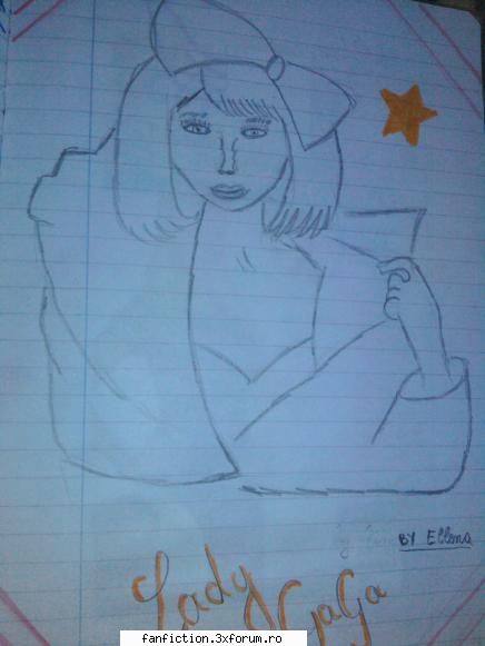 Desene - Am si eu unu` nu facut demult E cu Gaga.. E posin - Fan Art.